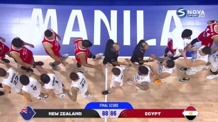 Нова Зеландия - Египет 88:86 /репортаж/