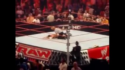 Triple H give Jericho Sweet Chin Music