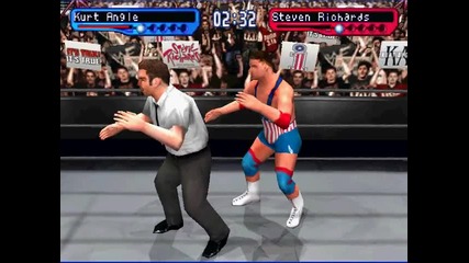 Wwf Smackdown2 : Know Your Role - Olympic Slam - Kurt Angle - Psx