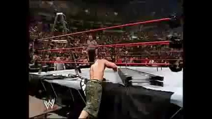 John Cena Vs Edge Tlc Match Unforgiven part 3/3 