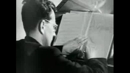 Dmitri Shostakovich Playing Symphony Lenin
