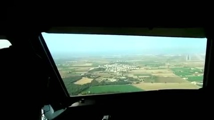 Emergency Landing Airbus 321 at Pmi (cockpit) 