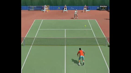 Virtua Tennis 2009 - Новак Джокович срещу Джеймс Блейк 