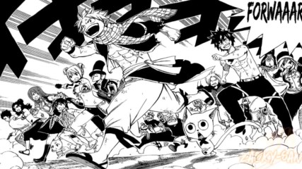 { Bg Sub } Fairy Tail Manga 496 - Forward!