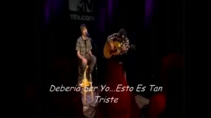 Justin Bieber That Should Be Me Subtitles in Spanish