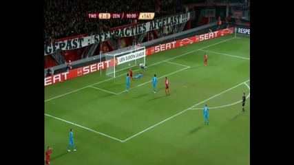 Лига Европа, 10.3.2011, 1/8 Финал, Твенте 3 - 0 Зенит