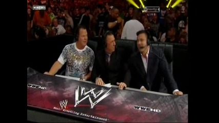 Matt Striker mocks to Michael Cool 