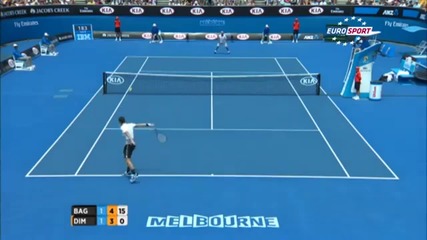 Григор Димитров на 1/8 финал на Australian Open срещу Мъри след драма с Багдатис 23.01.2015