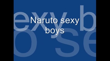 Naruto sexy boys