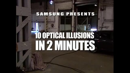 10 оптически илюзии за 2 минути!