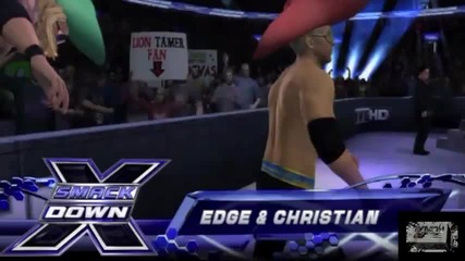 Smackdown vs Raw 2011 Classic Edge and christian 