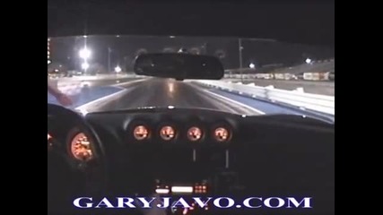 Dodge Viper twin turbo 1700hp drag race 