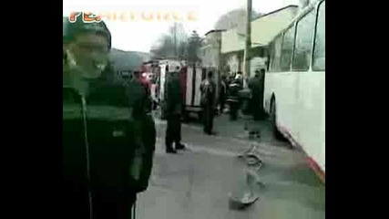 Кадри От Зверската Катастрофа В Пловдив(29.12.2008г)