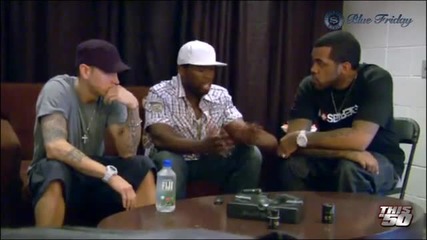 Eminem, 50 Cent и Llyod Banks For Hunger For More 2 { Приятелски събор } 