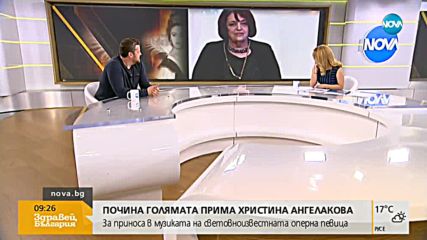 Орлин Анастасов: Христина Ангелакова беше много лъчезарен човек