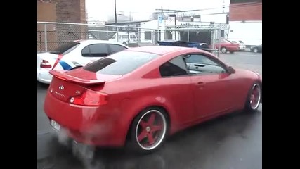 Red G35 Mini Burnout 