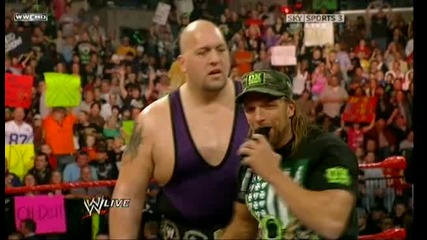 Wwe 12/10/09 Big Show иска да се бие за Raw 