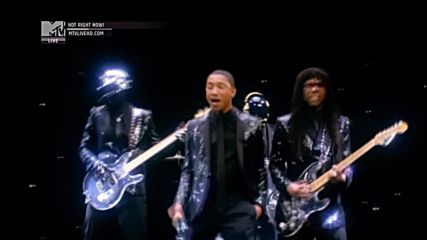 Daft Punk ft. Pharrell Williams - Get Lucky Official Mtv Video