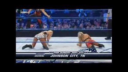 Wwe Smackdown 30.04.10 - Laycool vs. Kelly Kelly & Beth Phoenix 