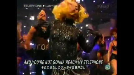 Lady Gaga се завърна с откачен live на Telephone 