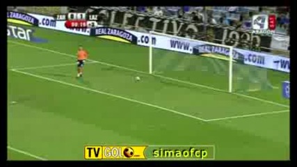 Real Zaragoza - Lazio 0 - 2 (0 - 2,  4 9 2009)