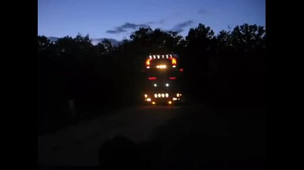 Scania V8 nightshow