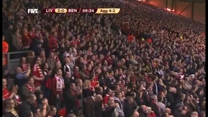Liverpool vs Benfica - Torres song 