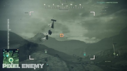 Battlefield: Bad Company 2 - Magic Tank Launching Ride