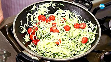 Кюфтета със спагети от тиквички - Бон Апети (15.06.2018)