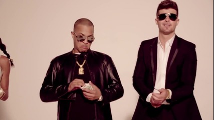 Robin Thicke feat. T.i. & Pharrell - Blurred Lines *официално видео*