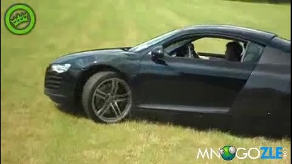 Дете Дрифтира с Audi R8