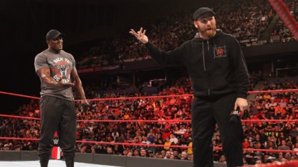 Sami Zayn "apologizes" for insulting Bobby Lashley: Raw, May 28, 2018