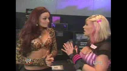 Raw: Mickie, Maria & Ashley Backstage