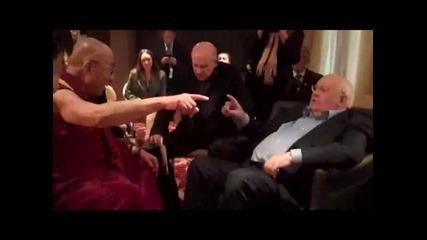 Среща на Далай Лама, Горбачов и Кирсан Илюмжинов