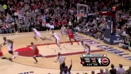 Nba Playoffs 2010 First Round: Game 2 - Cleveland Cavaliers 112 - 102 Chicago Bulls [highlights]