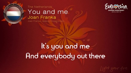 Евровизия 2012 - Нидерландия | Joan - You And Me [ти и аз] караоке-инструментал