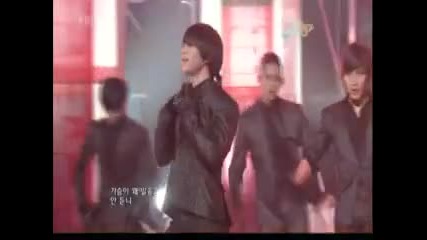 2pm - Tired Of Waiting + Heartbeat [music Bank 15.01.2010]