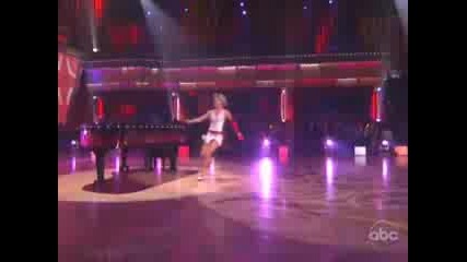 Julianne Hough And Derek Hough Performing To Great Balls Of Fire