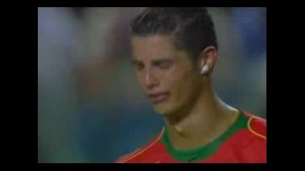 C Ronaldo Плаче Като Бебе