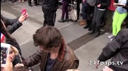 One Direction shows love to their fans in Nyc (11-13-12)