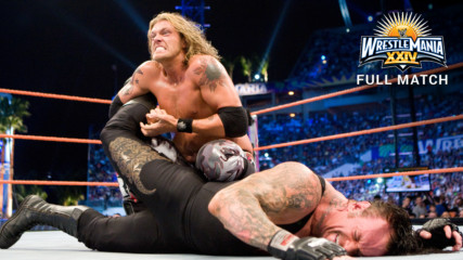 Edge vs. The Undertaker - World Heavyweight Title Match: WrestleMania XXIV (Full match - WWE Network Exclusive)