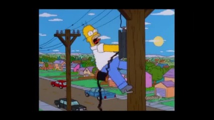 The Simpsons Brutalni momenti s Houmar