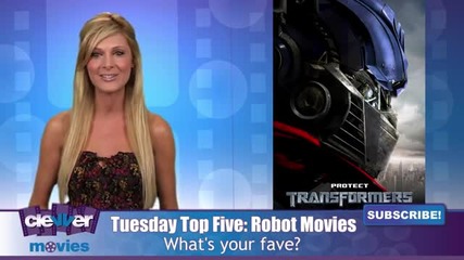 Top 5 Tuesday Robot Movies - Transformers, The Terminator, Wall-e