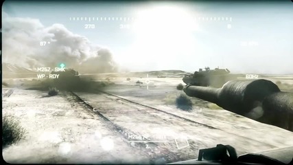 Battlefield 3: Thunder Run Tank Gameplay Trailer Part 2