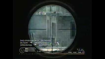 Cod4 quick scoping Pro