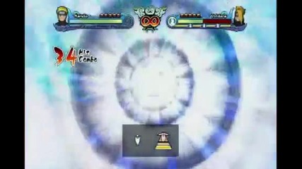 Naruto Shippuden Clash of Ninja Revolution 3 video game on Nintendo Wii