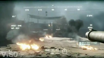 Battlefield 3 Thunder Run Tank Gameplay Trailer [hd]
