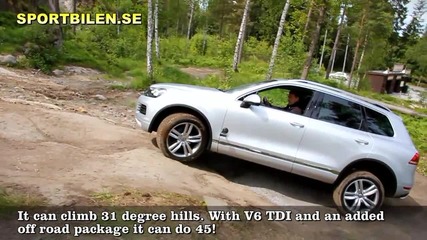 Vw Touareg 2011 test drive off road