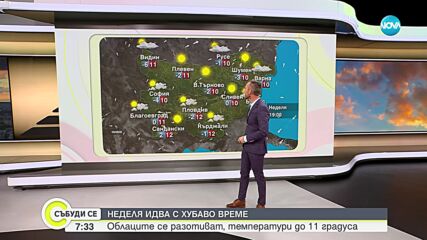 Прогноза за времето (17.11.2024 - сутрешна)