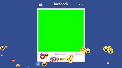 фейсбук рамка-греен скреен